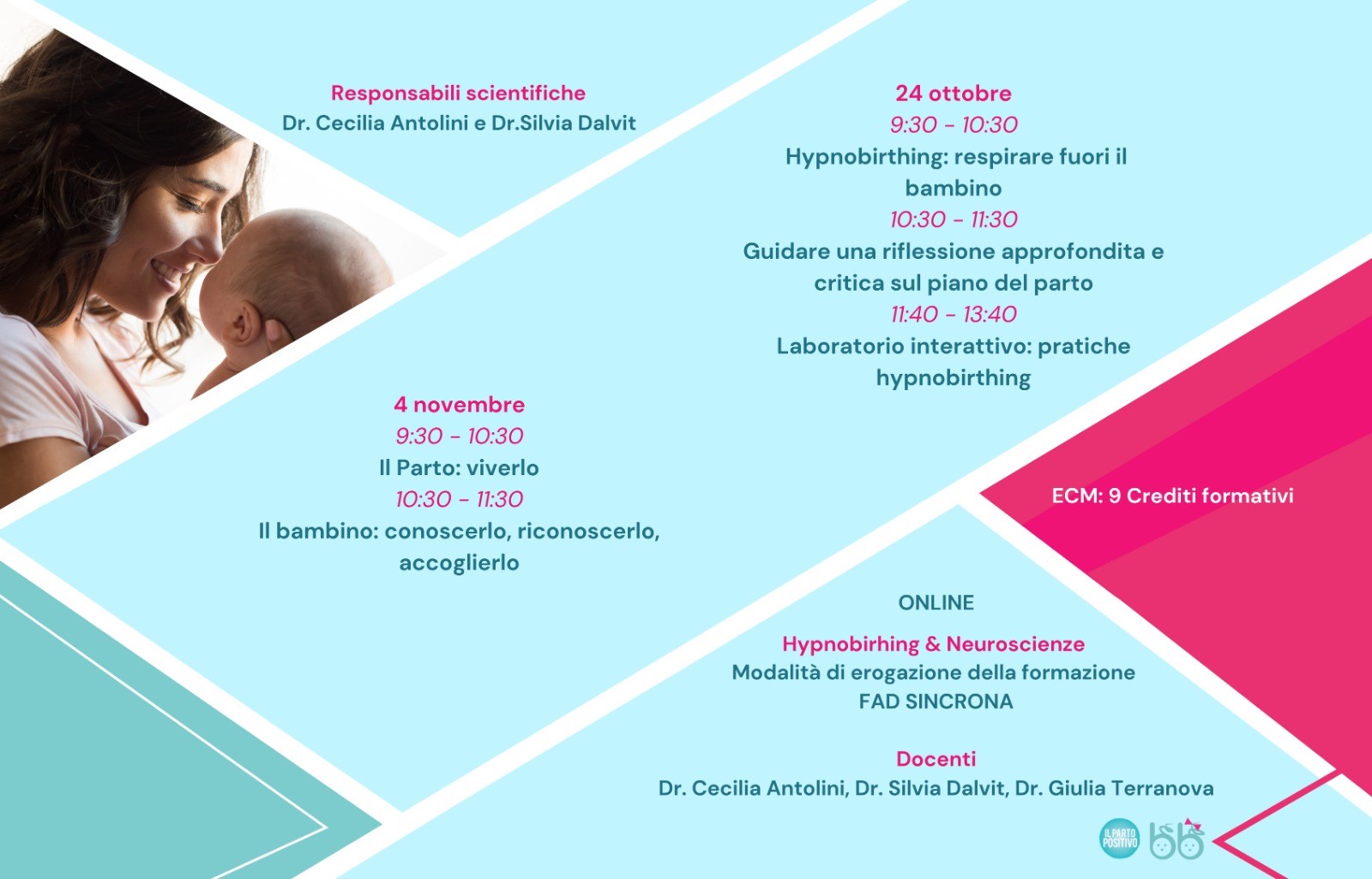 Course Image Il Parto Positivo: Hypnobirthing & Neuroscienze